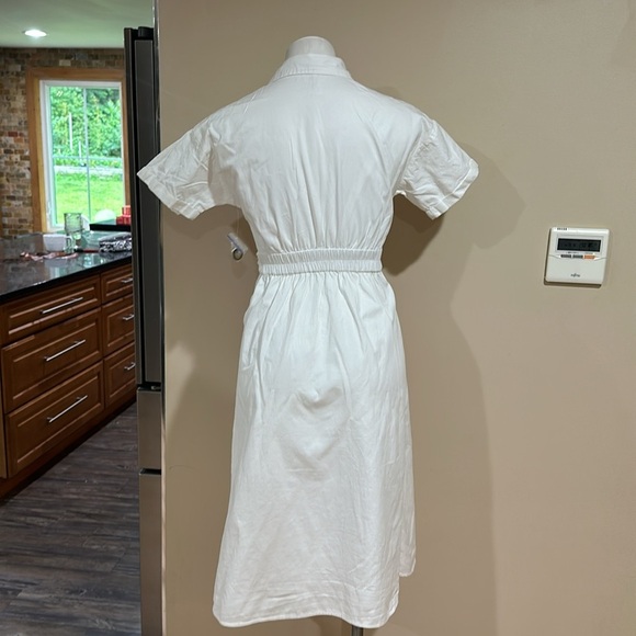 Live 4truth Elegant White Button-Down Dress - Picture 3 of 9